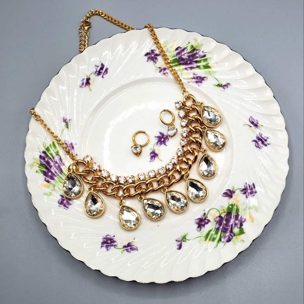 Earrings and Necklace Set